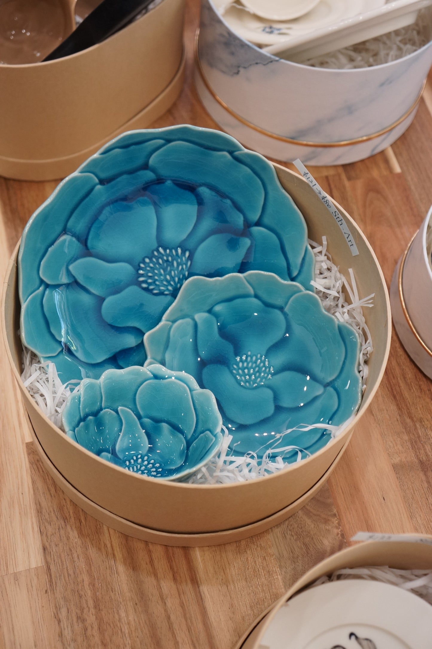 Mother‘s Day Gift Set - Blue Peony Set