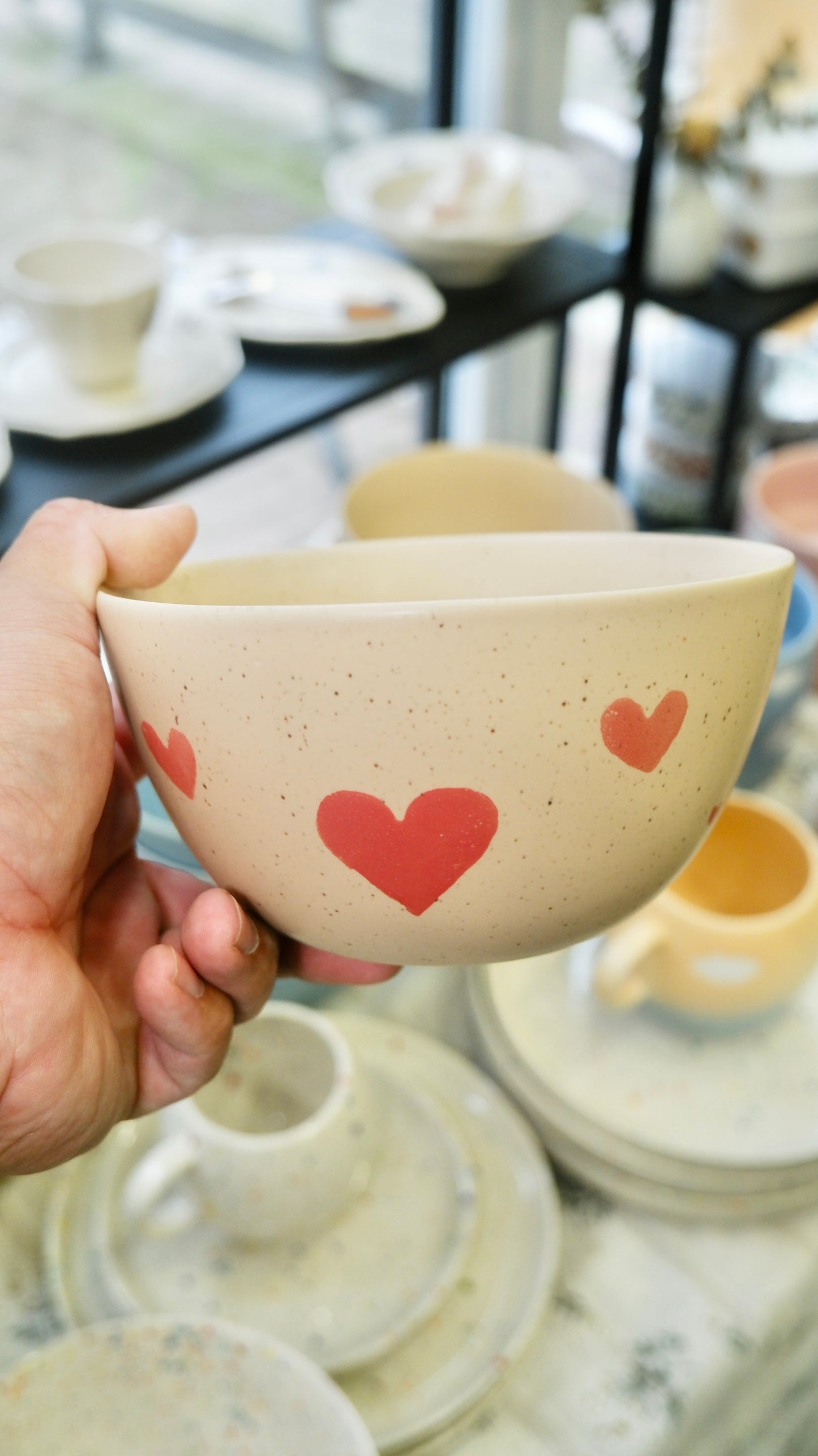 Egg Back Home｜Cozy Heart Series Party Bowl