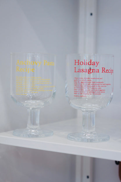 Momur Weekend Lasagne Recipe Glass Cup