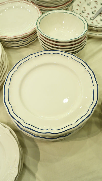 Gien Les Filet｜Dinner Plate（8 colors）
