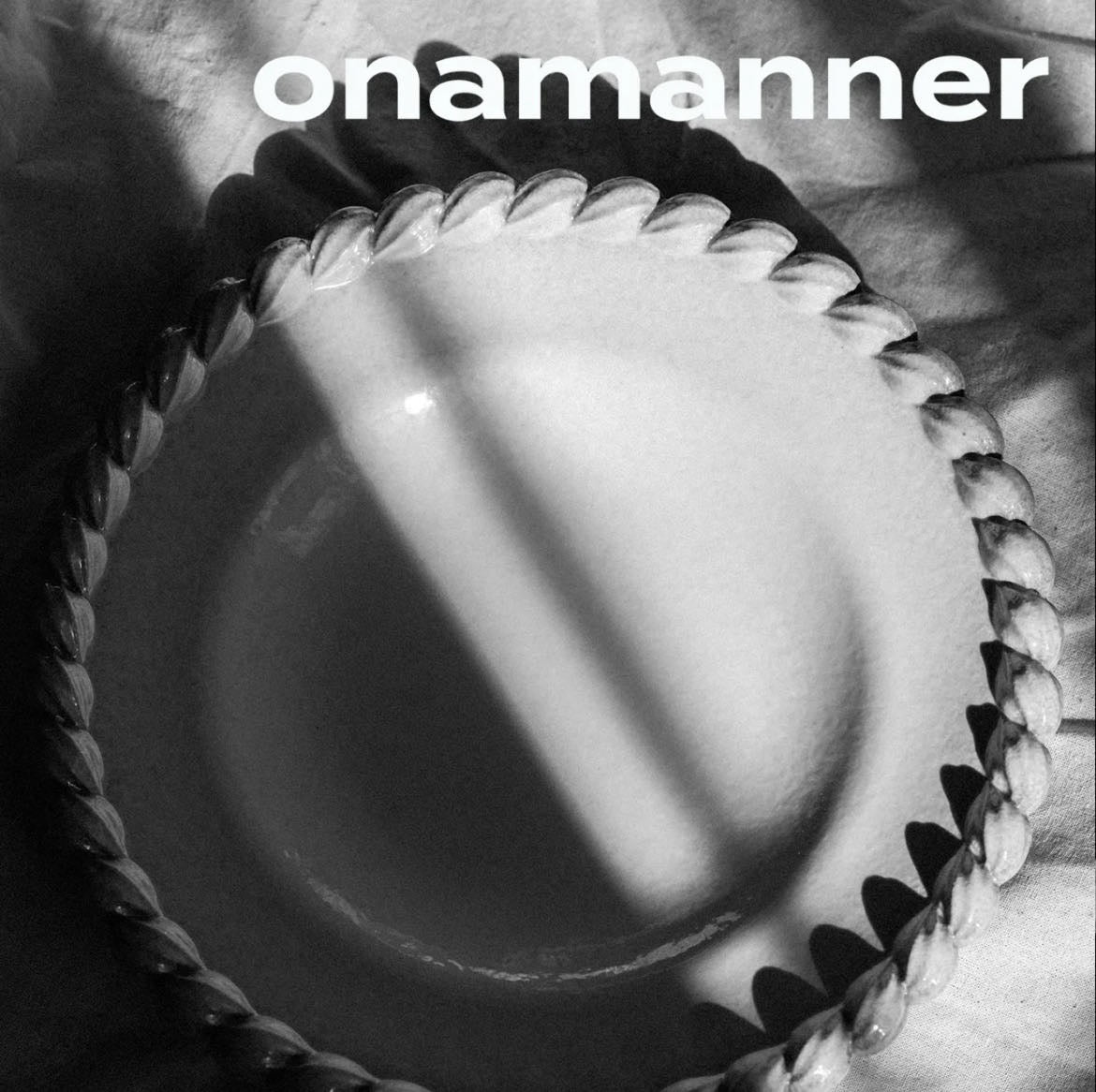 Onamanner｜Cream Plate