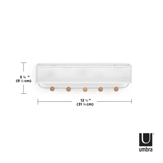 Umbra | ESTIQUE ORGANIZER White-Nature (Pick up & Delivery Only)