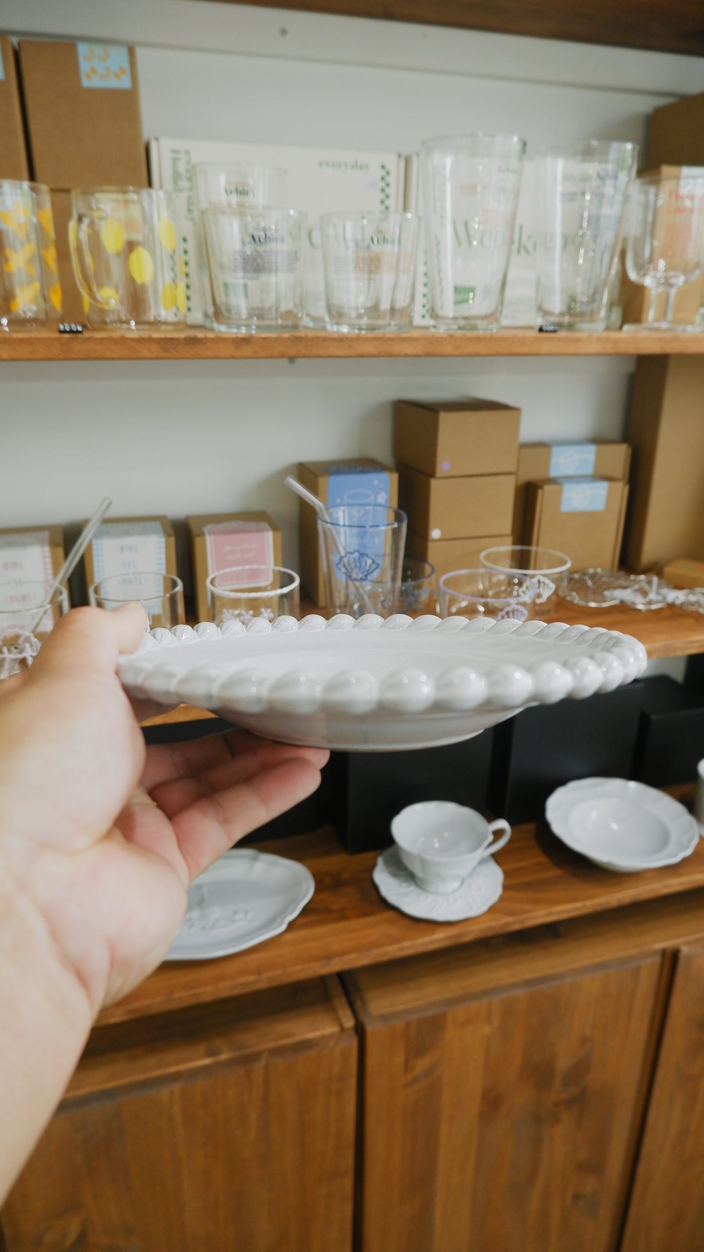 Onamanner｜Cream Plate