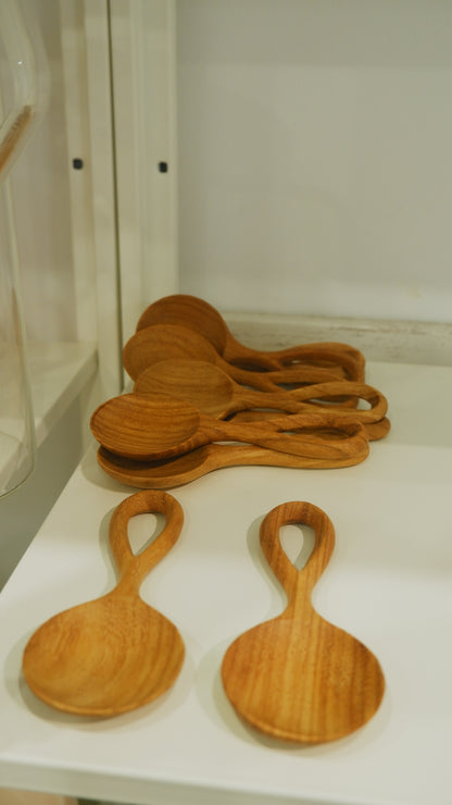 194 Craft House - Small Wooden Coffee/Tea Spoon