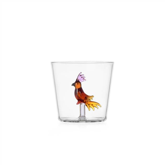 Ichendorf Milano |  Tumbler Amber Tropical Bird