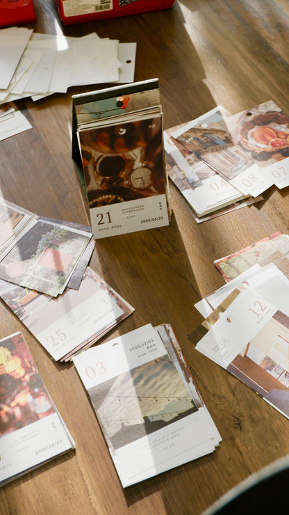 2026 Calendar - 「Light and Shadows」