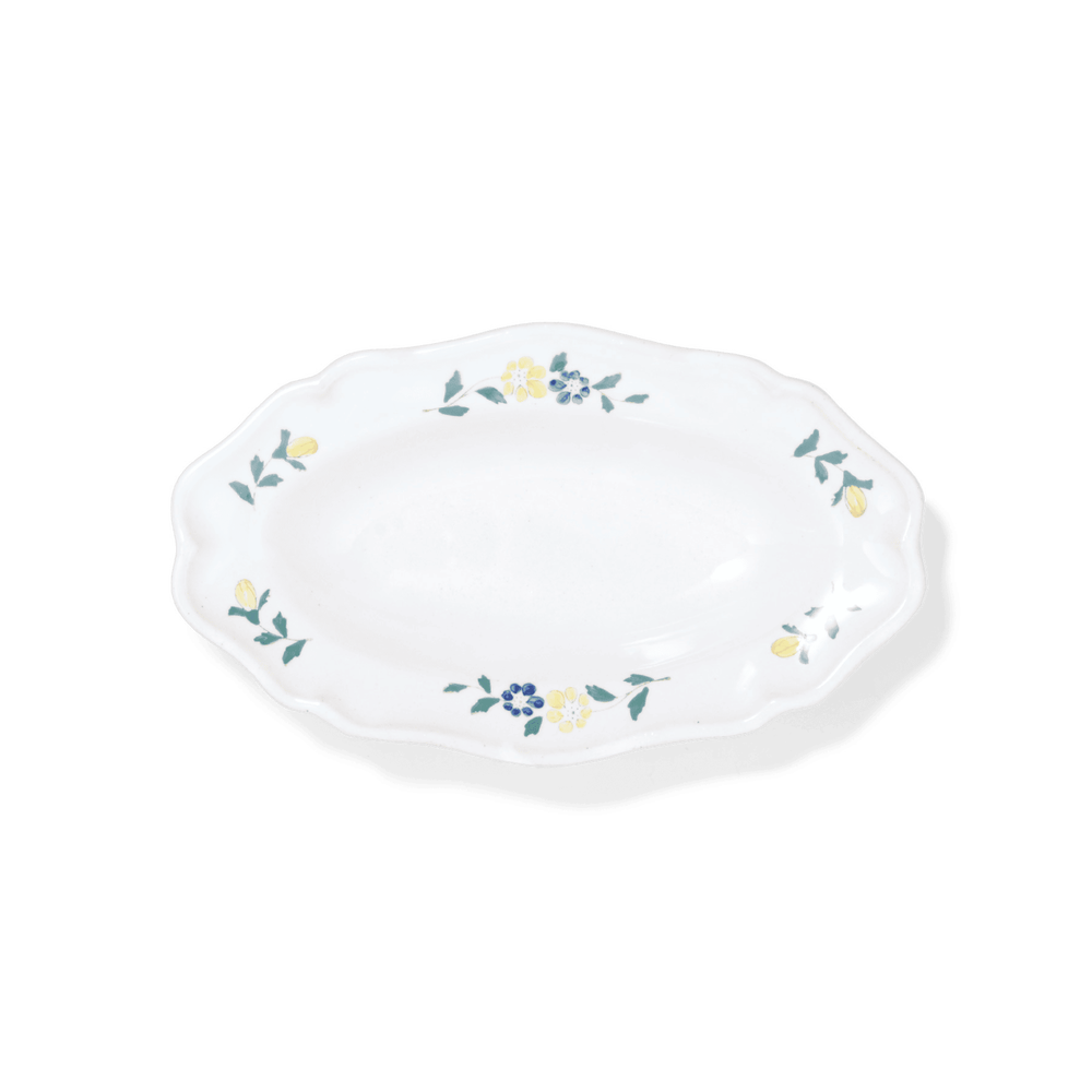 （副本）Studio M' | Ravigote Flower Deep Oval Plate