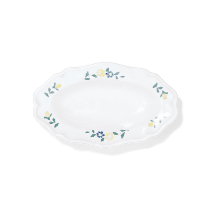 （副本）Studio M' | Ravigote Flower Deep Oval Plate