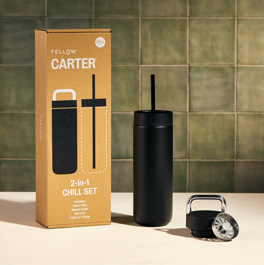 Fellow｜Carter 2 in 1 Chill Set 20oz Matte Black