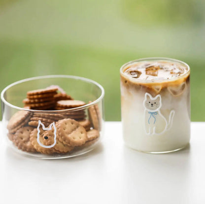 Lumiland｜Dog Friends Glass Bowl（4 styles）