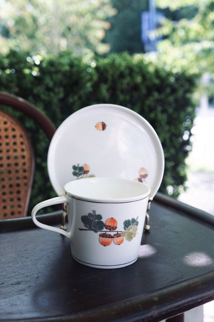 Jingdezhen | Xiaoyuan Squirrel Cup & Saucer