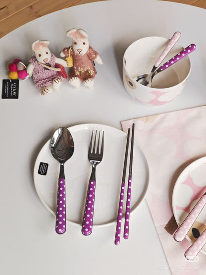 Neva Cultery - Pois Dotted Series Lilac