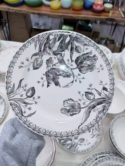 Gien Tulipes | Dessert Plate