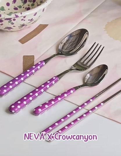Neva Cultery - Pois Dotted Series Lilac