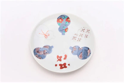 Six Gourd Round Plate
