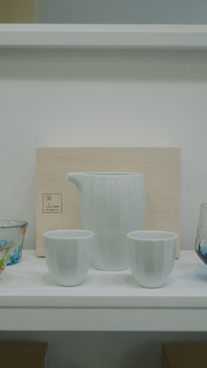 Miyama Mino Ware Sake Set