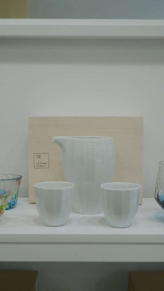 Miyama Mino Ware Sake Set