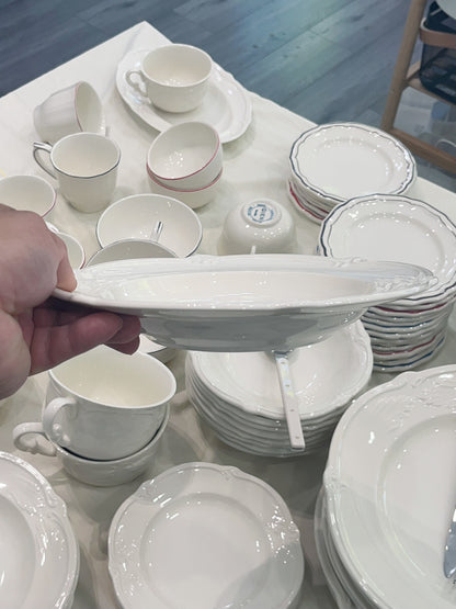 Gien Rocaille | Rim Soup Deep Plat