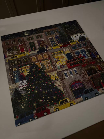 Galison - Winter Lights Foil 500pcs Puzzle