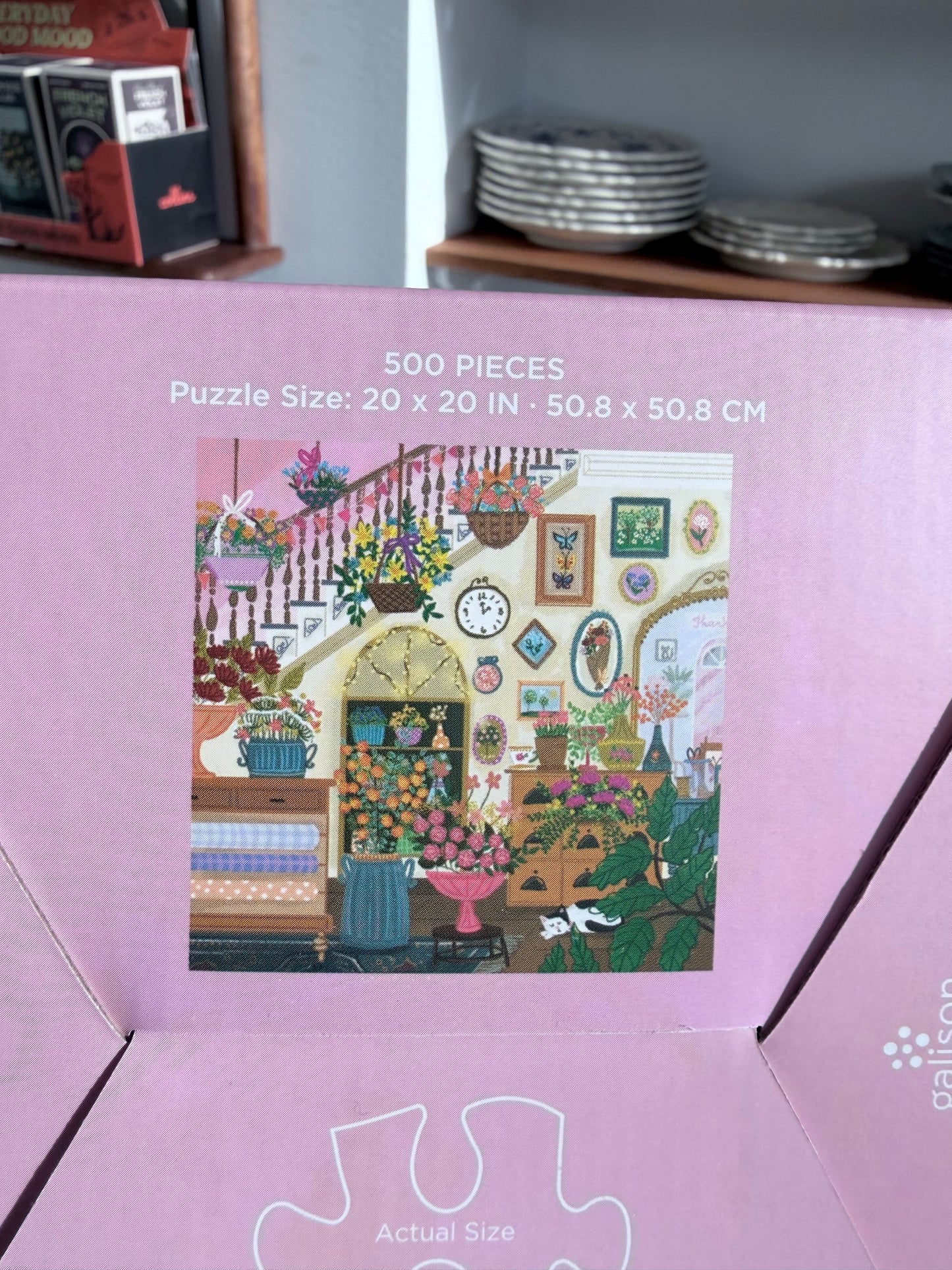 Galison - Flower Shop 500 pcs Puzzle