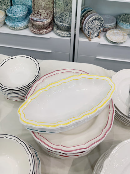 Gien Les Filet｜Pickle Dish Plate（9 colors）