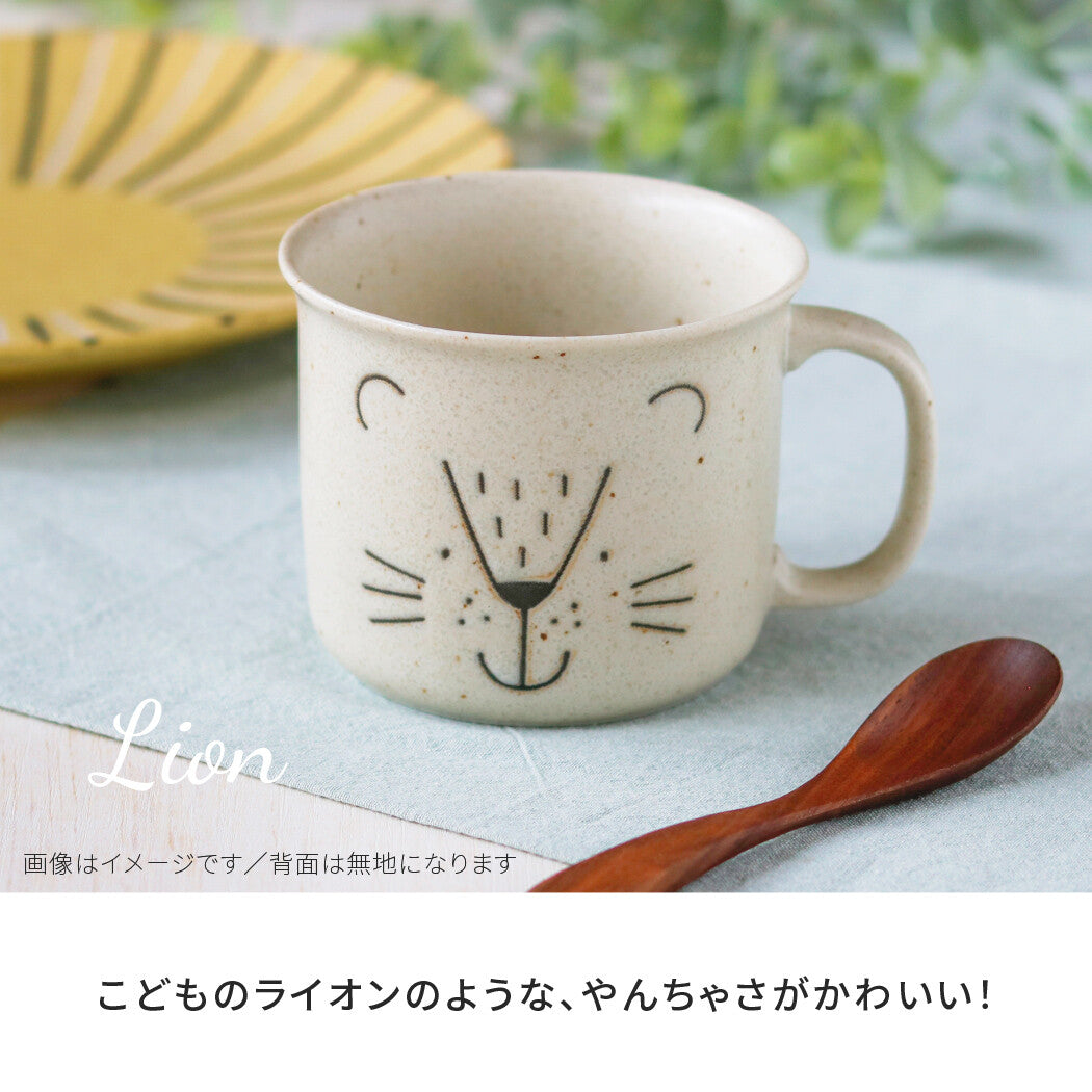 Mino Ware Animal Mug (2 patterns)