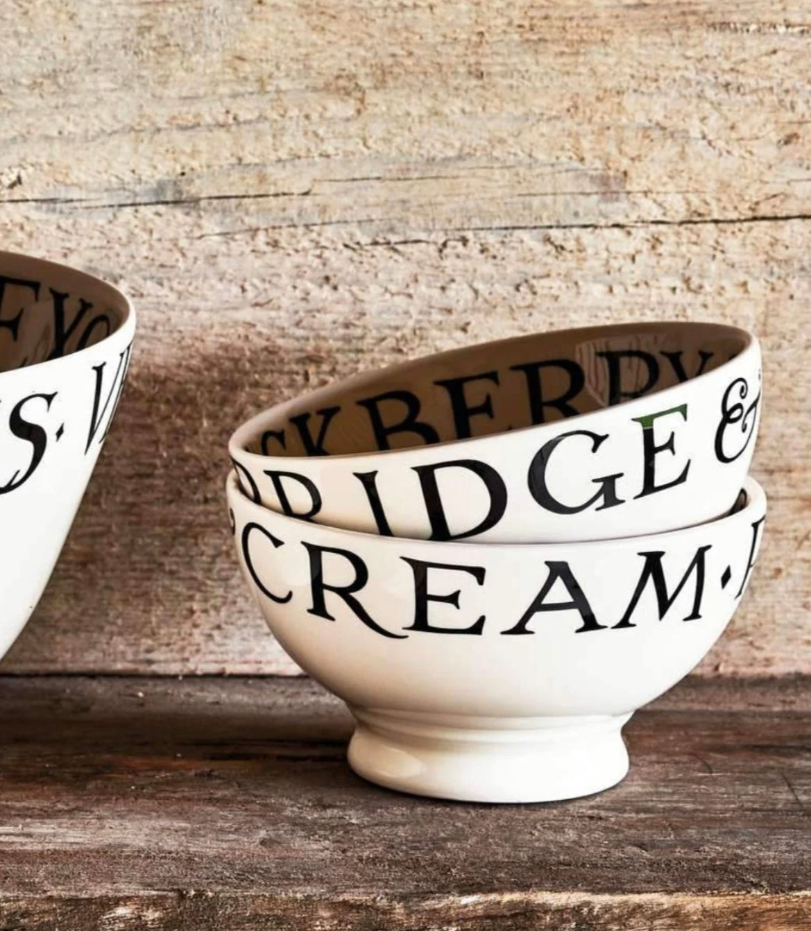 Emma Bridgewater | Black Toast French Bowl