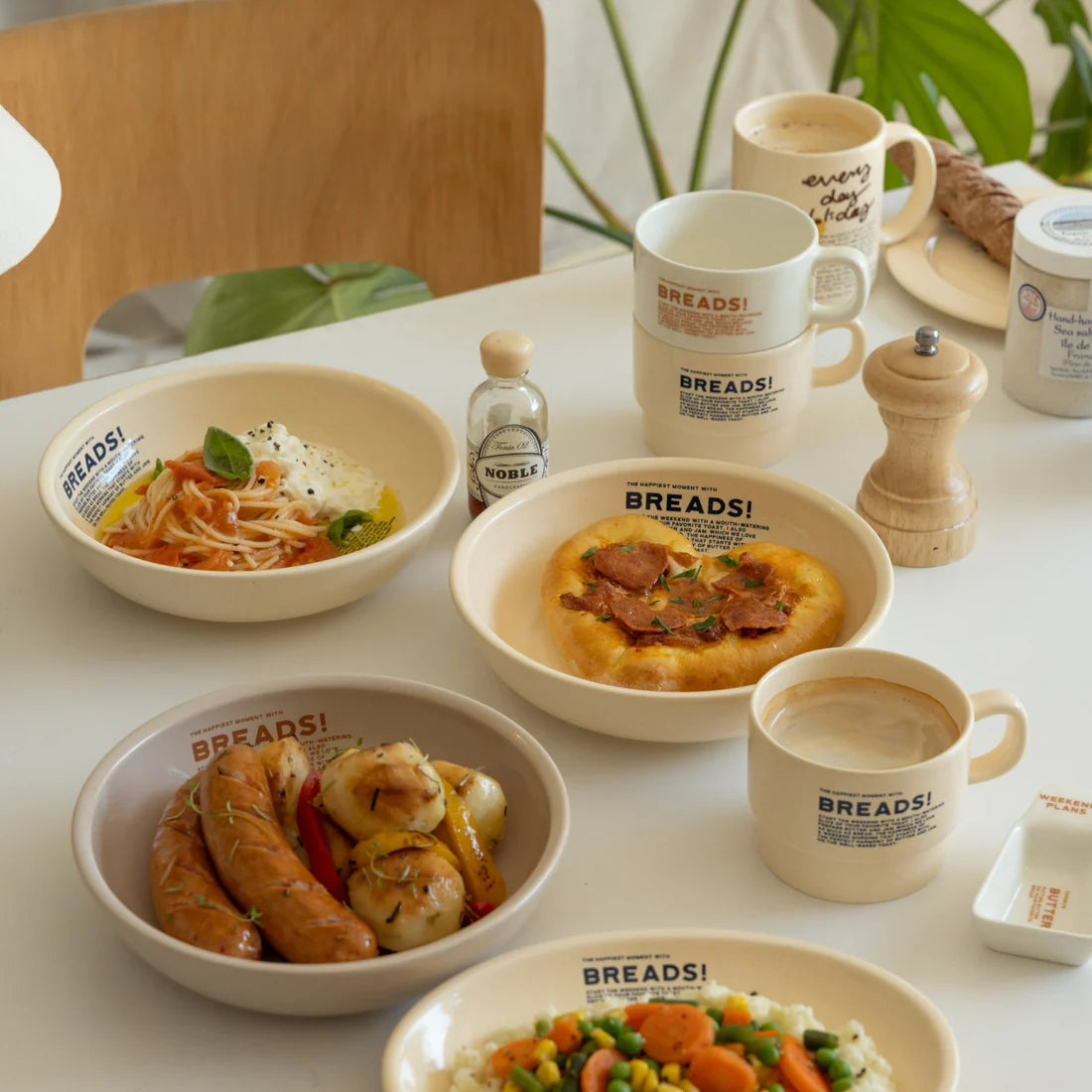 Momur | Weekend 8 Bread Mug（3 colors）