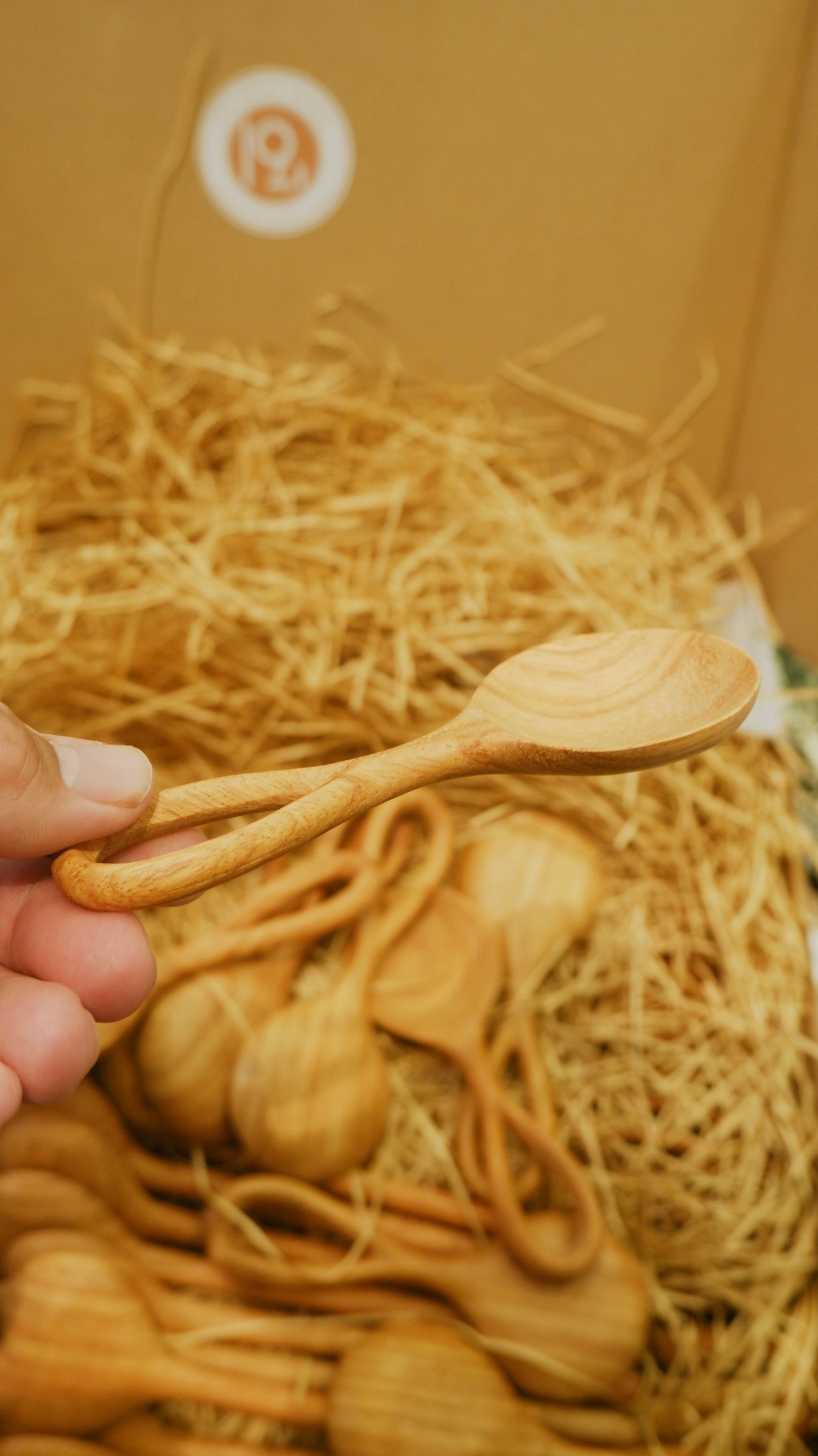 194 Craft House - Small Wooden Coffee/Tea Spoon