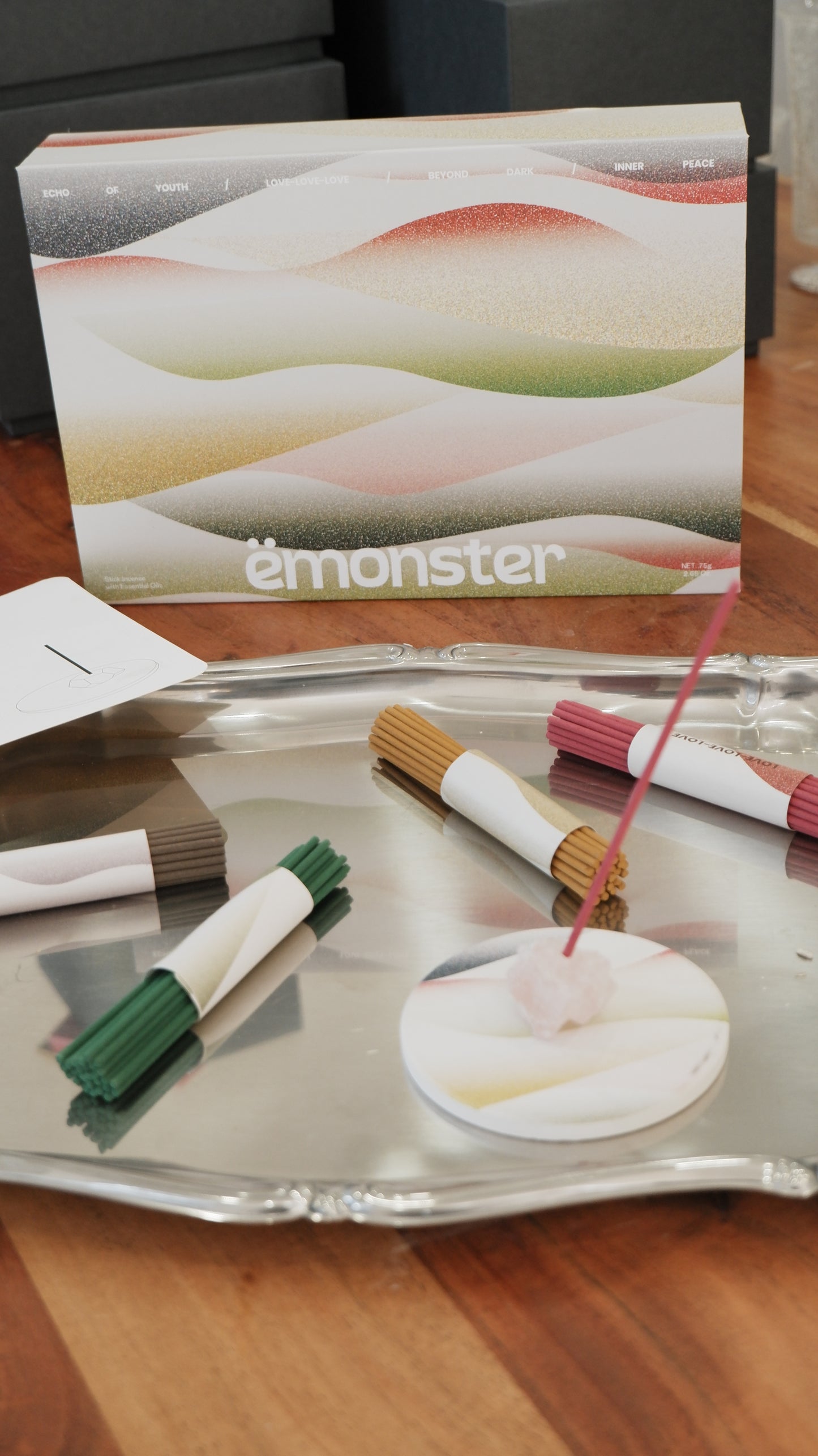 Emonster Incense - 120 Sticks Gift Set - Classic Healing