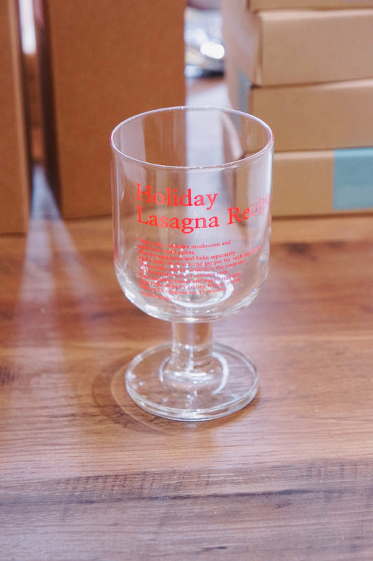 Momur Weekend Lasagne Recipe Glass Cup