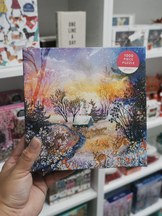 Galison -  Enchanted Snowfall 1000pcs Puzzle