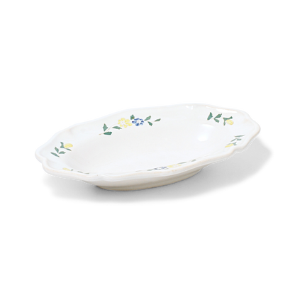 （副本）Studio M' | Ravigote Flower Deep Oval Plate