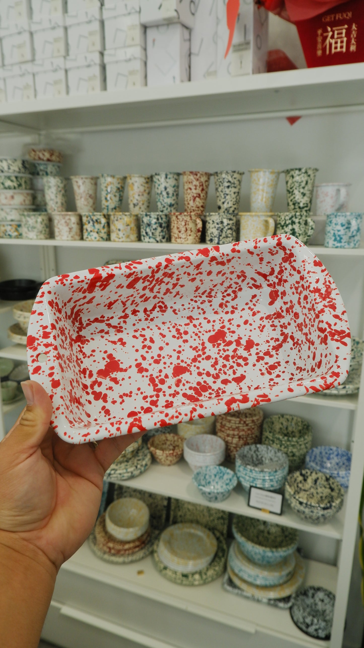 Crow Canyon | Splatter Series Loaf Pan（2 colors）