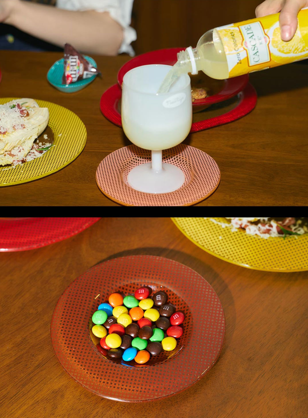 Eding | checky series dessert plate
