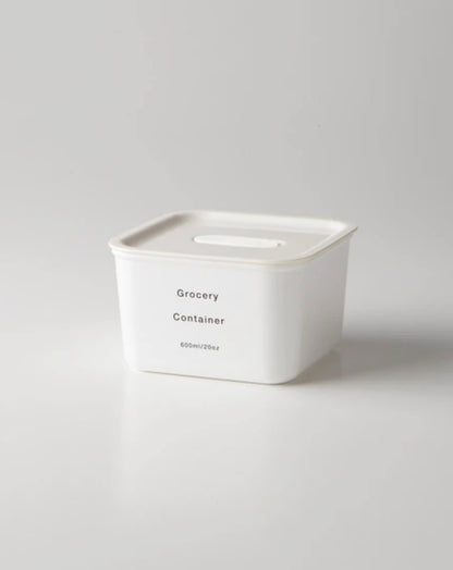 Japanese Storage Box | Grocery Series | Medium Square Box