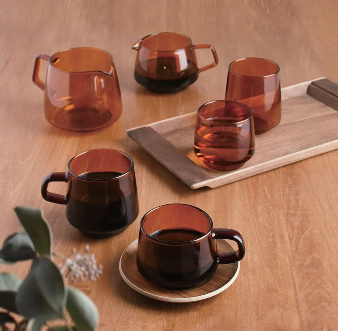 Kinto Sepia Nonslip Tray - 36cm * 18cm