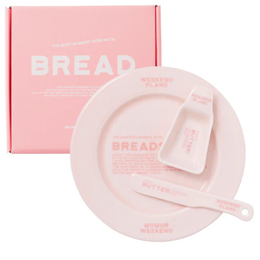 Momur | Weekend 5 Bread Plate Gift Set - Strawberry