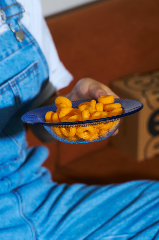 Eding | Checky Series Straw Hat Bowl
