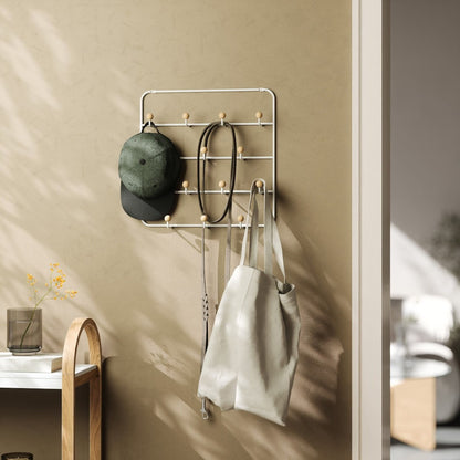 Umbra | ESTIQUE OVER THE DOOR ORGANIZER White-Nature (Pick up & Delivery Only)