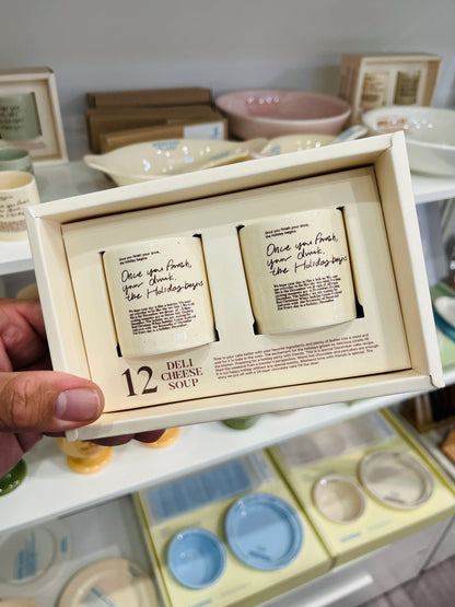 Momur | Weekend 10 Soju Glass 2 piece Gift Set