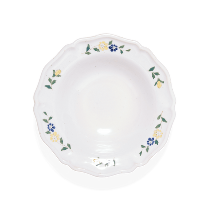 Studio M' | Ravigote Flower Deep Round Plate