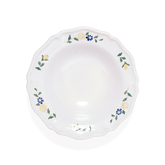 Studio M' | Ravigote Flower Deep Round Plate