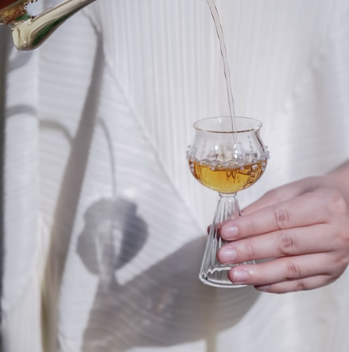 十卿 Glassware - Ling Zi High Foot Cup