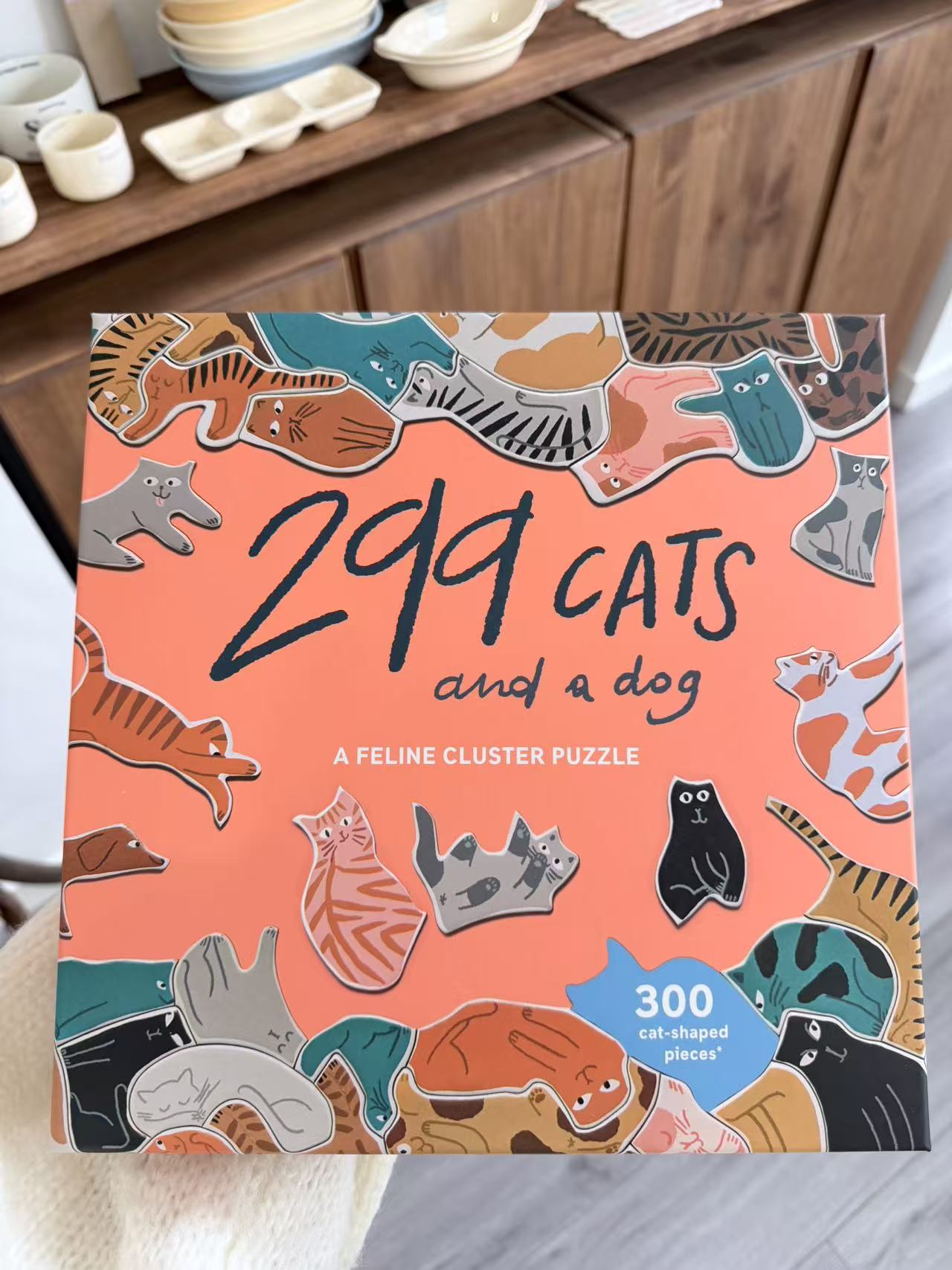 299 Cats and a Dog 300 Piece Puzzle