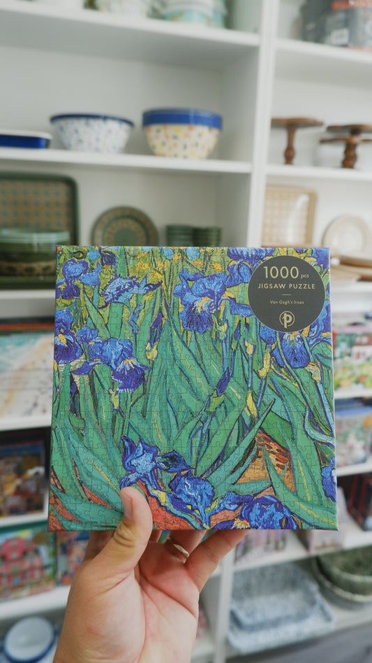 Paperblanks - Van Gogh’s Irises 1000 Pieces Puzzle