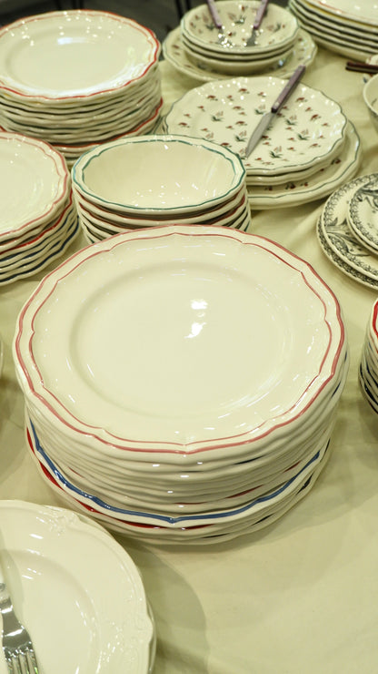 Gien Les Filet｜Dinner Plate（8 colors）