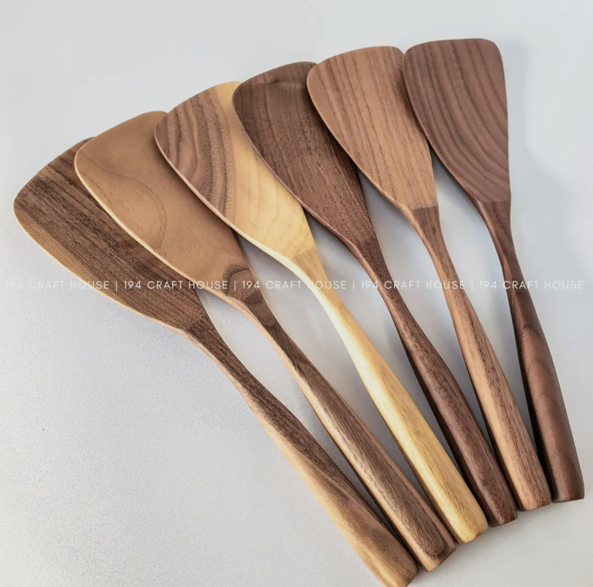 194 Craft House - Walnut Wood Spatula