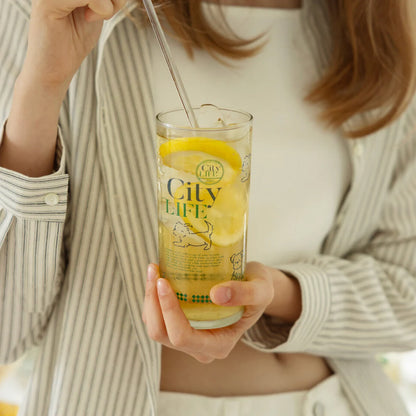 Momur Weekend 6 High Ball Gift Box（1 Cup+ 1 Muddler）