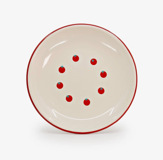 Crow Canyon | Dan Pelosi X CCH Tomato Coupe Dinner Plate